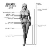 Jesse Jane Fully Poseable Life Size Love Doll Realistic Blonde Sex Model