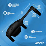 Jock Blitz Vibrating Penis Sleeve Cock Ball Ring Remote Control Sheath Mens Sex Toy