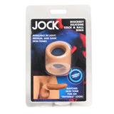 Jock Discreet Silicone Cock & Ball Ring Mens Medium Size Skin Tone Erection Orgasm Enhancer