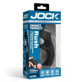 Jock Rush Vibrating Penis Sleeve C-Ring with Remote Control Cock Sheath