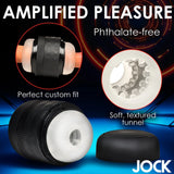 Jock Tightening Masturbator Open End Adjustable Grip Penis Stroker Sex Toy
