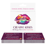 Creative Kisses Card Game Adults Couples Play Erotic Sexy Snog Ideas Foreplay Fun