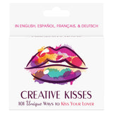 Creative Kisses Card Game Adults Couples Play Erotic Sexy Snog Ideas Foreplay Fun