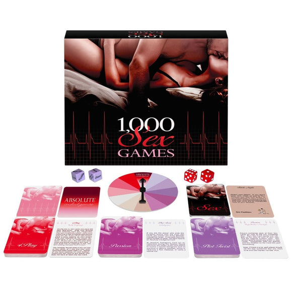 1,000 Sex Games Naughty Adult Foreplay Card Dice Erotic Bedroom Game Hot Passion