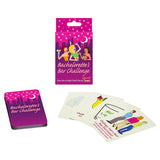 Bachelorette's Bar Challenge Hen Party Drinking Card Game Girls Night Fun