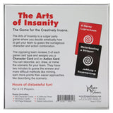 The Arts of Insanity Filthy Action Card Party Game Adult Drinking Rude Fun Play