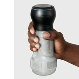 Kiiroo Powerblow & Feel Pocket Stroker Crystal Combo Suction Masturbator Sex Toy