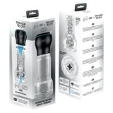 Kiiroo Powerblow & Feel Pocket Stroker Crystal Combo Suction Masturbator Sex Toy