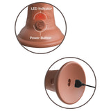 King Cock Elite 6 Inch Vibrating Dual Density Silicone Dildo Caramel Realistic Penis Vibrator Sex Toy