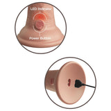 King Cock Elite 6 Inch Vibrating Dual Density Silicone Dildo Vanilla Realistic Penis Vibrator Sex Toy