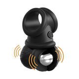King Cock The Crown Jewels Weighted Vibrating Swinging Balls Penis Ring Scrotum Bag Pipedream