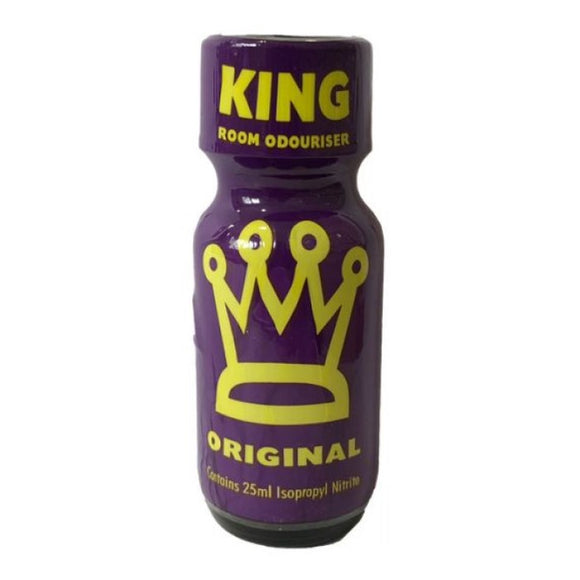 King Original Room Odourisor Liquid Aroma Super Strength Poppers Anal Sex 25ml