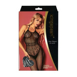 Kingspearl Full Bodystocking With Open Crotch Sexy Womens Lingerie