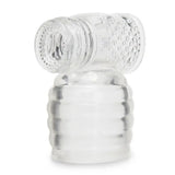 Le Wand Clear Male Masturbator Wand Head Attachment Penis Stroker