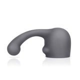 Le Wand Curve Massager Black Weighted Silicone Head G-Spot Attachment