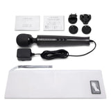 Le Wand Die Cast Metal Plug-In Vibrating Massager Black Power Sex Toy