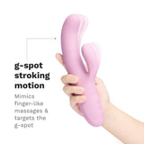 Le Wand Hither Rocking Rabbit Vibrator Pink G-Spot Bunny Vibe Sex Toy
