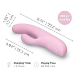 Le Wand Hither Rocking Rabbit Vibrator Pink G-Spot Bunny Vibe Sex Toy
