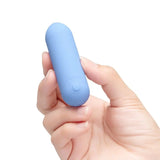 Le Wand Mini Vibe Bullet Blue Silicone Discreet Travel Vibrator Rechargeable Sex Toy