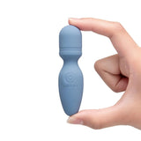 Le Wand Mini Vibe Pocket Wand Massager Blue Vibrator Discreet Sex Toy