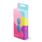Le Wand Mini Vibe Pocket Wand Massager Blue Vibrator Discreet Sex Toy