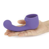 Le Wand Petite Curve Massager Purple Silicone Head G-Spot Attachment