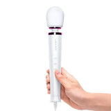 Le Wand Petite Powerful Plug-In Vibrating Massager White Vibrator Sex Toy