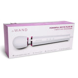 Le Wand Petite Powerful Plug-In Vibrating Massager White Vibrator Sex Toy