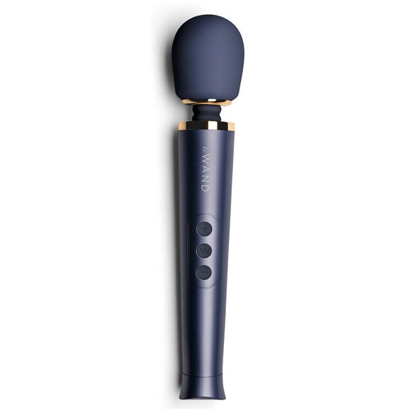 Le Wand Petite Rechargeable Vibrating Massager Navy Blue Wireless Travel Vibrator