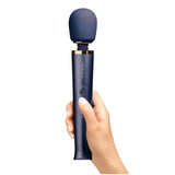 Le Wand Petite Rechargeable Vibrating Massager Navy Blue Wireless Travel Vibrator