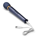 Le Wand Petite Rechargeable Vibrating Massager Navy Blue Wireless Travel Vibrator