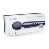 Le Wand Petite Rechargeable Vibrating Massager Navy Blue Wireless Travel Vibrator