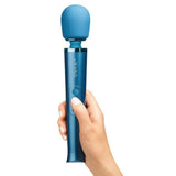 Le Wand Petite Massager Stick Blue Travel Vibrator Wireless USB Rechargeable Sex Toy