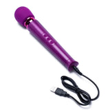 Le Wand Petite Massager Dark Cherry Travel Vibrator Wireless USB Rechargeable Sex Toy