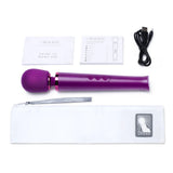Le Wand Petite Massager Dark Cherry Travel Vibrator Wireless USB Rechargeable Sex Toy