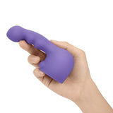 Le Wand Petite Ripple Massager Purple Silicone Head G-Spot Attachment