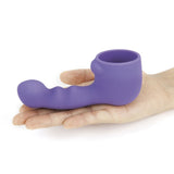 Le Wand Petite Ripple Massager Purple Silicone Head G-Spot Attachment