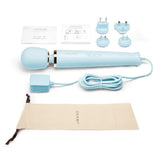 Le Wand Vibrating Massager Sky Blue Powerful Mains Plug-In Sex Toy
