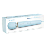 Le Wand Vibrating Massager Sky Blue Powerful Mains Plug-In Sex Toy