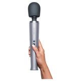 Le Wand Rechargeable Vibrating Massager Grey Powerful Wireless Sex Toy