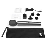 Le Wand Rechargeable Vibrating Massager Grey Powerful Wireless Sex Toy