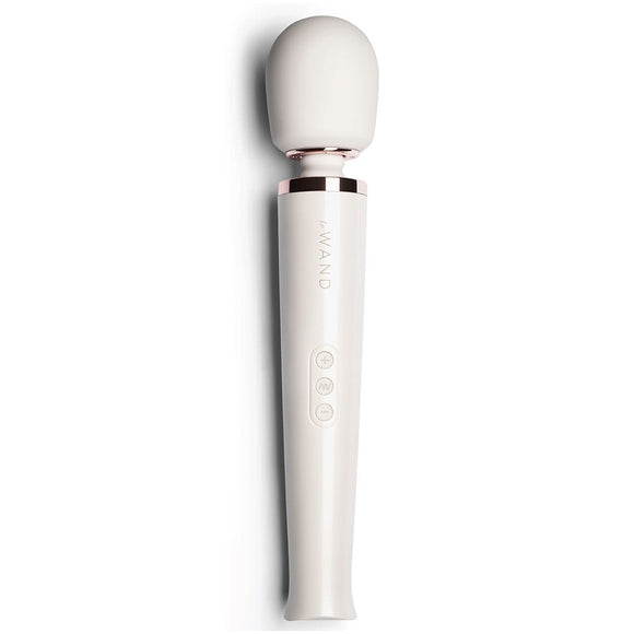 Le Wand Vibrating Massager Pearl White Wireless Rechargeable Vibrator Sex Toy