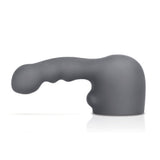 Le Wand Ripple Massager Black Weighted Silicone Head G-Spot Attachment