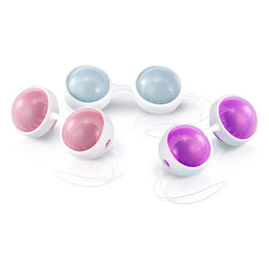 Lelo Luna Beads Plus Pleasure Set Kegel Training Exercise Weighted Ben Wa Balls