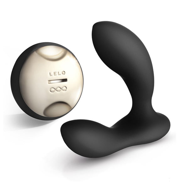 Lelo Hugo Remote Control Prostate Massager Mens Black Anal Vibrator Sex Toy
