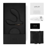 Lelo Hugo Remote Control Prostate Massager Mens Black Anal Vibrator Sex Toy