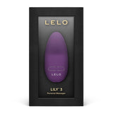 Lelo Lily 3 Personal Massager Mini Clitoral Vibrator Dark Plum Purple Discreet Rechargeable Sex Toy