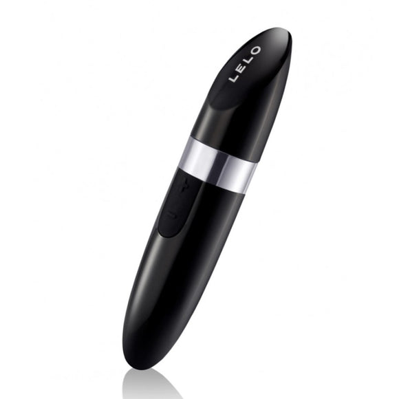 Lelo Mia 2 Personal Massager Lipstick Mini Vibrator Black Bullet USB Rechargeable Discreet Travel Sex Toy