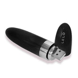 Lelo Mia 2 Personal Massager Lipstick Mini Vibrator Black Bullet USB Rechargeable Discreet Travel Sex Toy