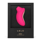 Lelo Sona Sonic Clitoral Massager Cerise Pink Air Wave Pulse Vibrator Sex Toy